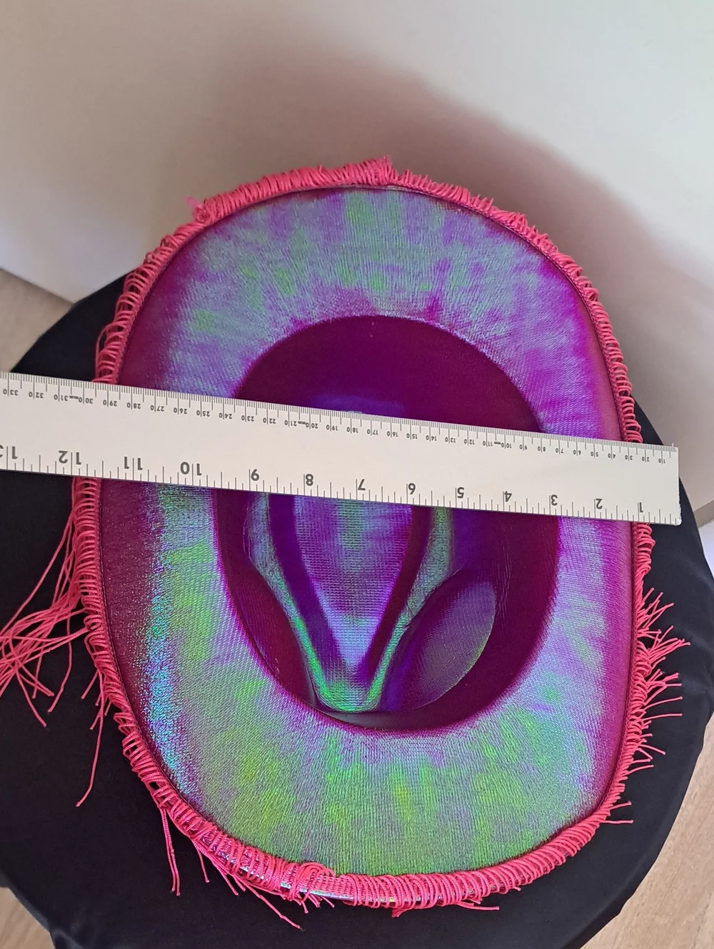 Shiny Western  Cowboy Hat with Fringe